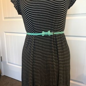 Teal bow belt!